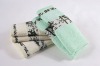 100% Bamboo fiber bath towel with border