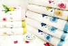 100 % Cotton 70*140 solid embroidery bath towels