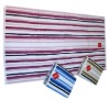 100% cotton colour stripe bath towel TC1122