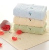 100% cotton embroidery hand towel with jacquard