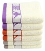 100% cotton embroidery hotel towel
