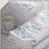 100% cotton embroidery hotel towel set