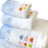 100% cotton embroidery towel for gift