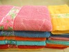 100% cotton jacquard satin bath towel