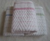 100% cotton jacquared rhombus face towel