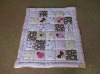 100% cotton patchwork baby quilt high quality