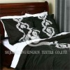 100%cotton printed bedsheet set