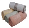 100% cotton solid jacquard bath towel