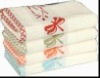 100%cotton solide colour bath towel with embroidery