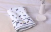 100% cotton terry printed face towel