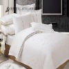 100% cotton white pillow case--hotel bed linen