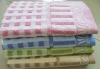 100 cotton yarn dyed bath towels