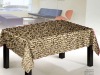 100% polyester dinning room table cloth
