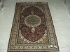 100% silk ghom persian rug
