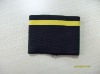 1x1 flat knit rib for collars and sleeves