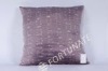20"x20" 100% polyester dressy pleated cushion pillow home textiles