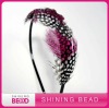 2011 hot sale fashion feather headband