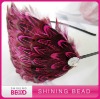 2011 hot sale fashion feather headband