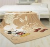 2011 new fashion polyestercoral fleece knit baby blanket