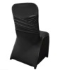 2012 New Swag Lycra Chair Cover for Wedding--Black swag lycra chair cover