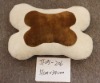 2012 fashion bone shaped plush cushion