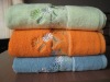 32s/2 terry towel with embroidery