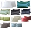 50% Silk 50% Cotton Pillow Case Queen Multi Color 1500TC