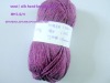 60% import wool20% silk 20%bamboo fibre silk knitting yarn