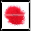 Beautiful!! 10 Feathers Marabou Fluff 4.5" Red