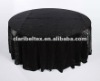 Black Crinkle Table Cover /Wedding table cover