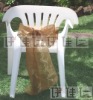 CS0001 Gold organza chair cover sash