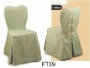 CT0009 Self-tie polyester/cotton elegant chair cover