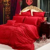 Chinese wedding bedding set/bed sheet