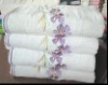 Cotton/Bamboo Bath Towel with Dobby Border