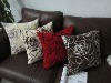 Cushion Cover :100% polyester flocking fabirc