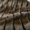 Cut Design Tip Printed Artificial Fur
