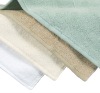 Dobby border Bath towel set in solid colors
