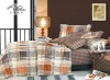 Elegant&fresh style!100% combed cotton reactive printed bedding set!