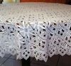 Embroidery lace table cloth