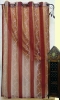 Embroidery organza curtain