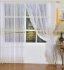 Embroidery voile curtain