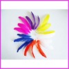 Fashion wholesale colored grizzly rooster feathers