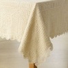 HAND MADE COTTON CROCHETED TABLE CLOTHS
