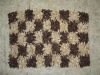 Hand Made 100% Leather Shaggy Carpet
