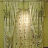Jacquard curtain drapes
