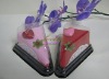 Latest cotton towel cake favors valentine(WBB-044)