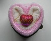 Latest cotton towel cake favors valentine(WBB-049)