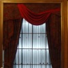 Luxury Jacquard curtain drapes