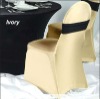 Lycra Spandex Chair Cover in Ivory Color