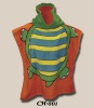 Magic turtle Hooded beach towel printed in reactive dyes